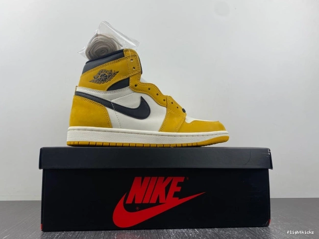 Yellow Jordan High 1 OG Ochre Air DZ5485-701 0814